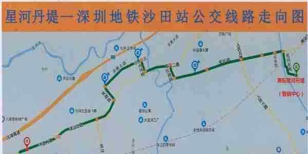 出行必看！深圳地铁14号线沙田站跨市公交线路都在这