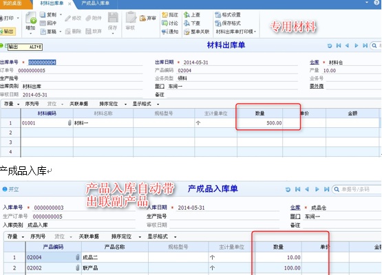 【用友软件】成本管理-联副产品核算