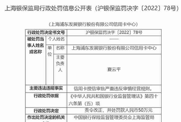 浦发信用卡中心再成被执行人，催收违规、隐形扣费投诉不断