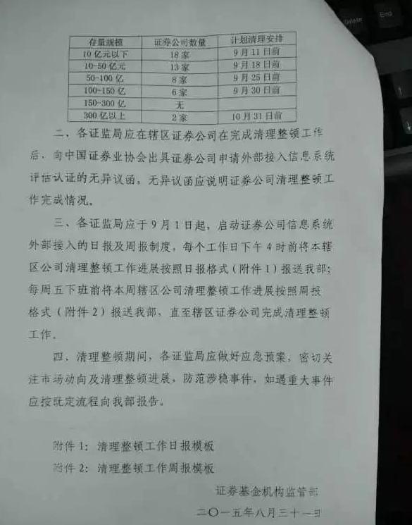 至少两千亿规模场外配资仍待清理！国信证券加入清理伞形信托阵营