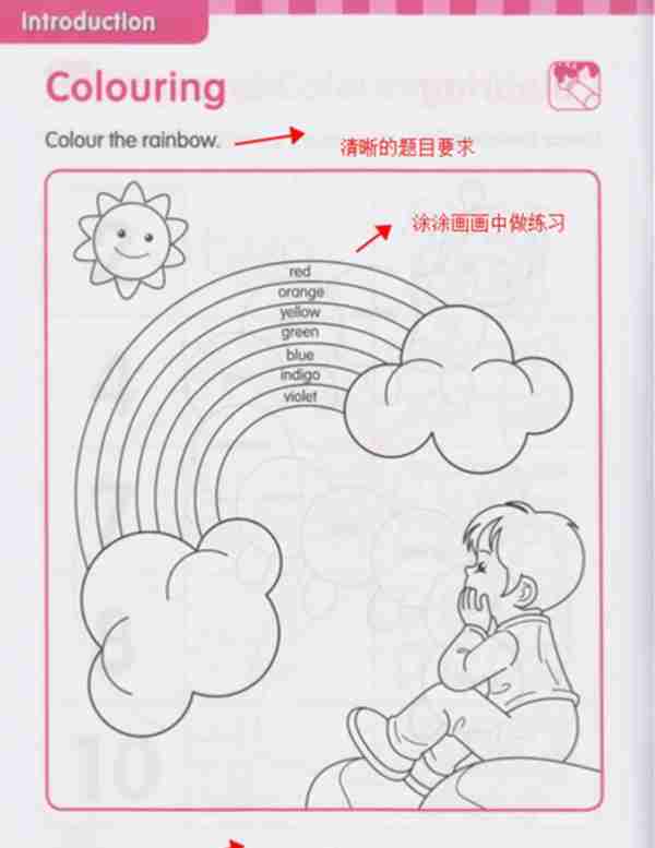 新加坡英文原版彩虹练习册，数+英+科