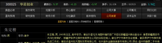 董事长涉内幕交易，女副总搞短线交易，华星创业利润下滑十倍