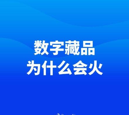 数字藏品为什么会火