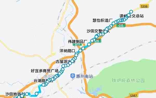 出行必看！深圳地铁14号线沙田站跨市公交线路都在这