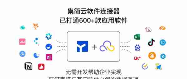 集简云 x 微步在线丨钉钉宜搭无需API集成用友U8