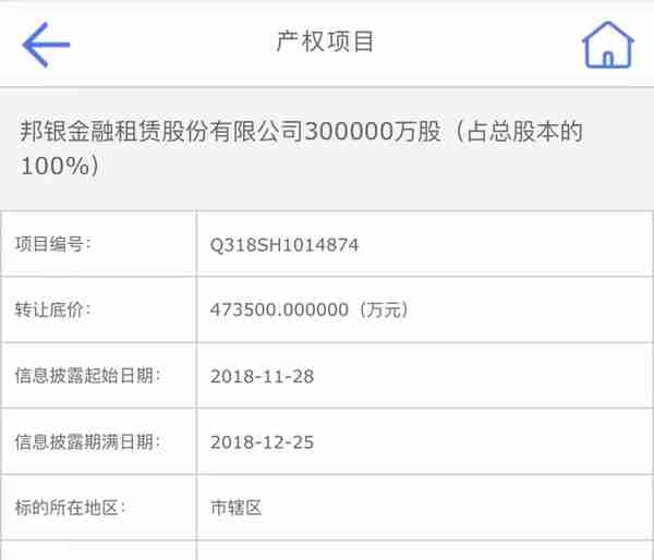 7000亿农商行控股权！安邦168亿一次性大甩卖