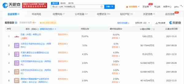 比亚迪投资AI芯片公司昆仑芯，持股0.33%