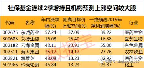 社保基金半年增持了这些股 还毫掷近3亿元抄底这只黑天鹅股