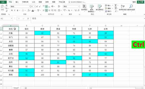 Excel表格巧用条件格式和格式查找，实现快速批量筛选和横向筛选