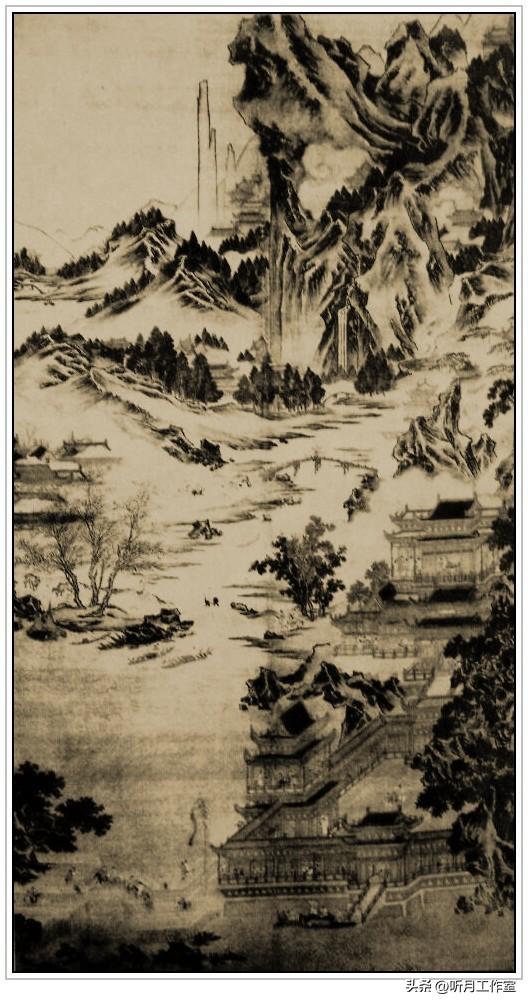 北宋时期著名绘画大师郭熙三十一幅云烟变幻传世经典绘画作品赏析