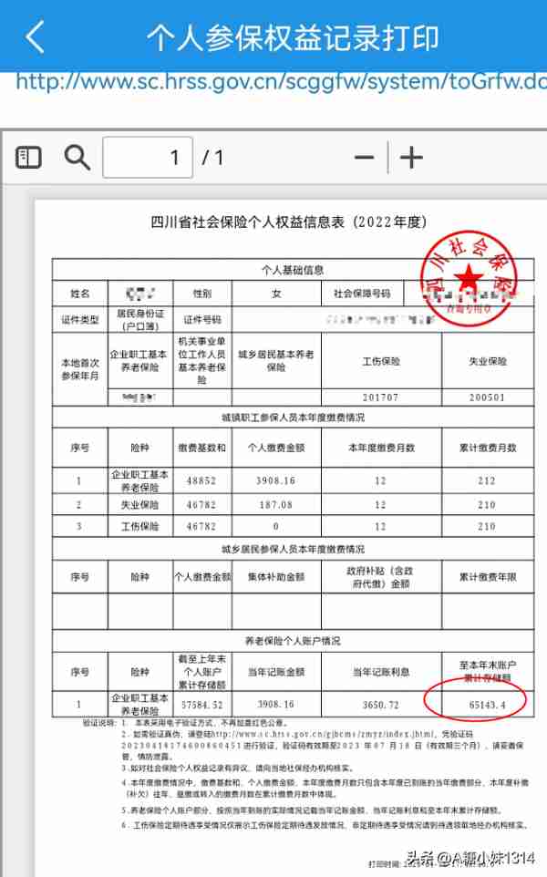 看过来！社保养老保险个人帐户存储额查询方式来啦！