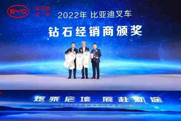 “煜乘启境，展赴新途”—2022年比亚迪叉车经销商大会圆满召开