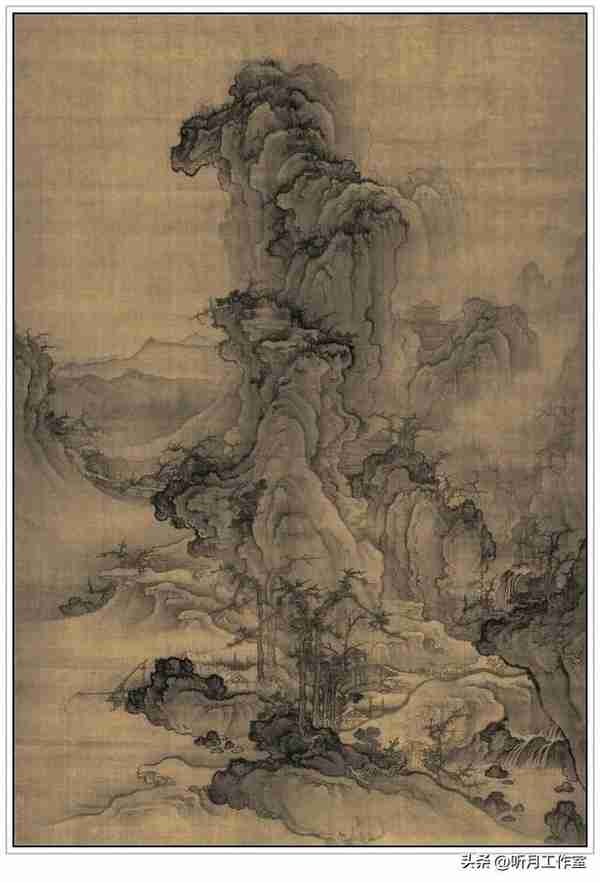 北宋时期著名绘画大师郭熙三十一幅云烟变幻传世经典绘画作品赏析